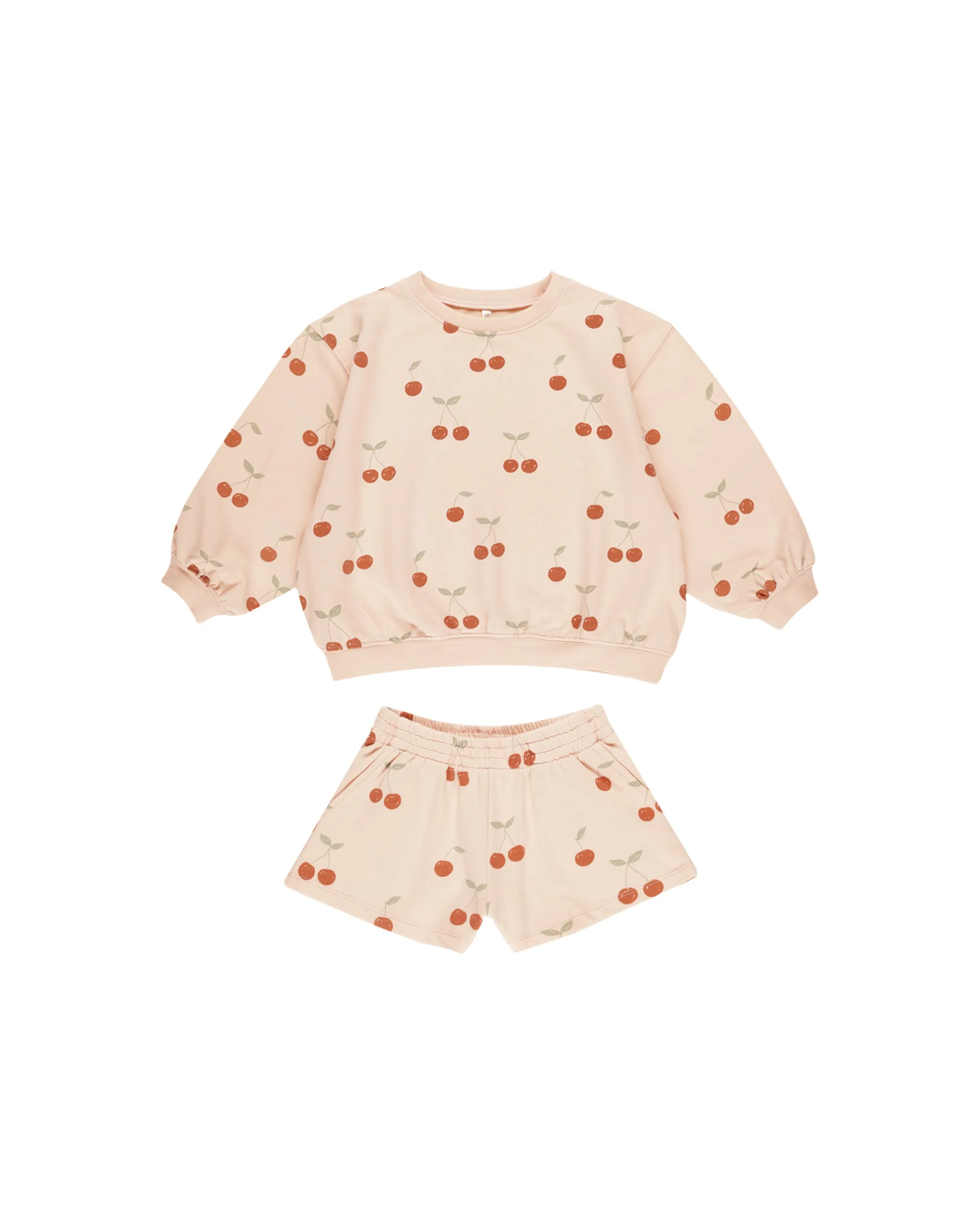 RYLEE   CRU Summer Terry Set || Cherries