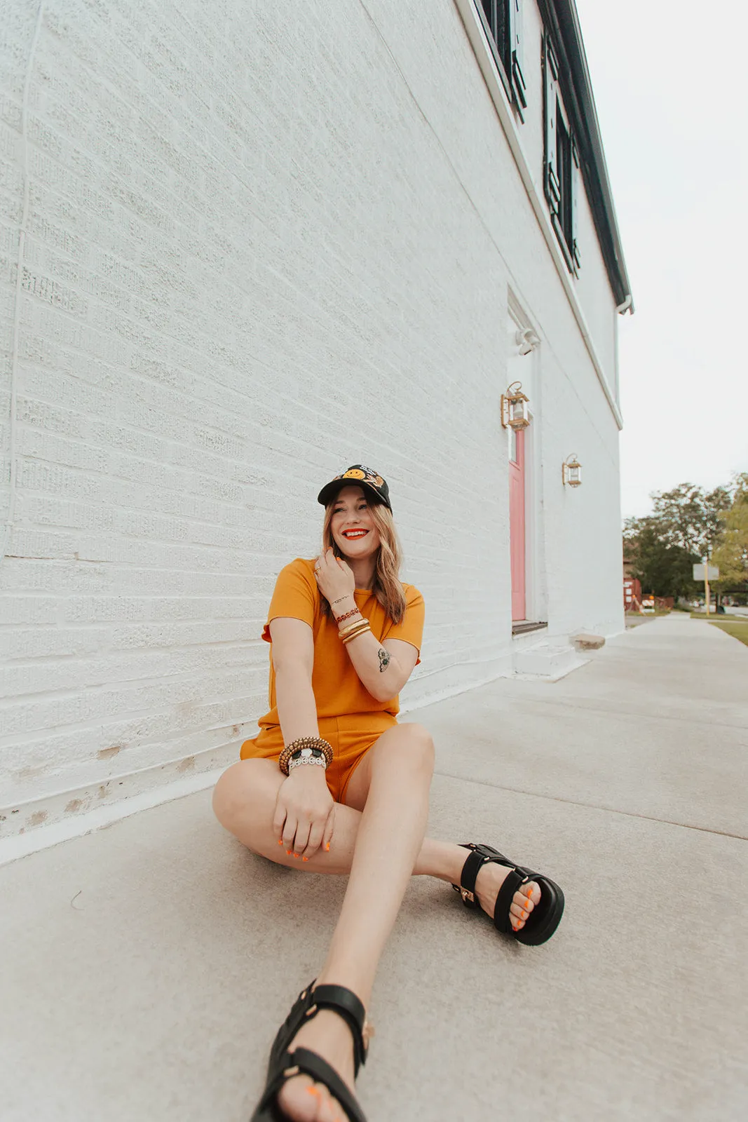samantha set in mustard