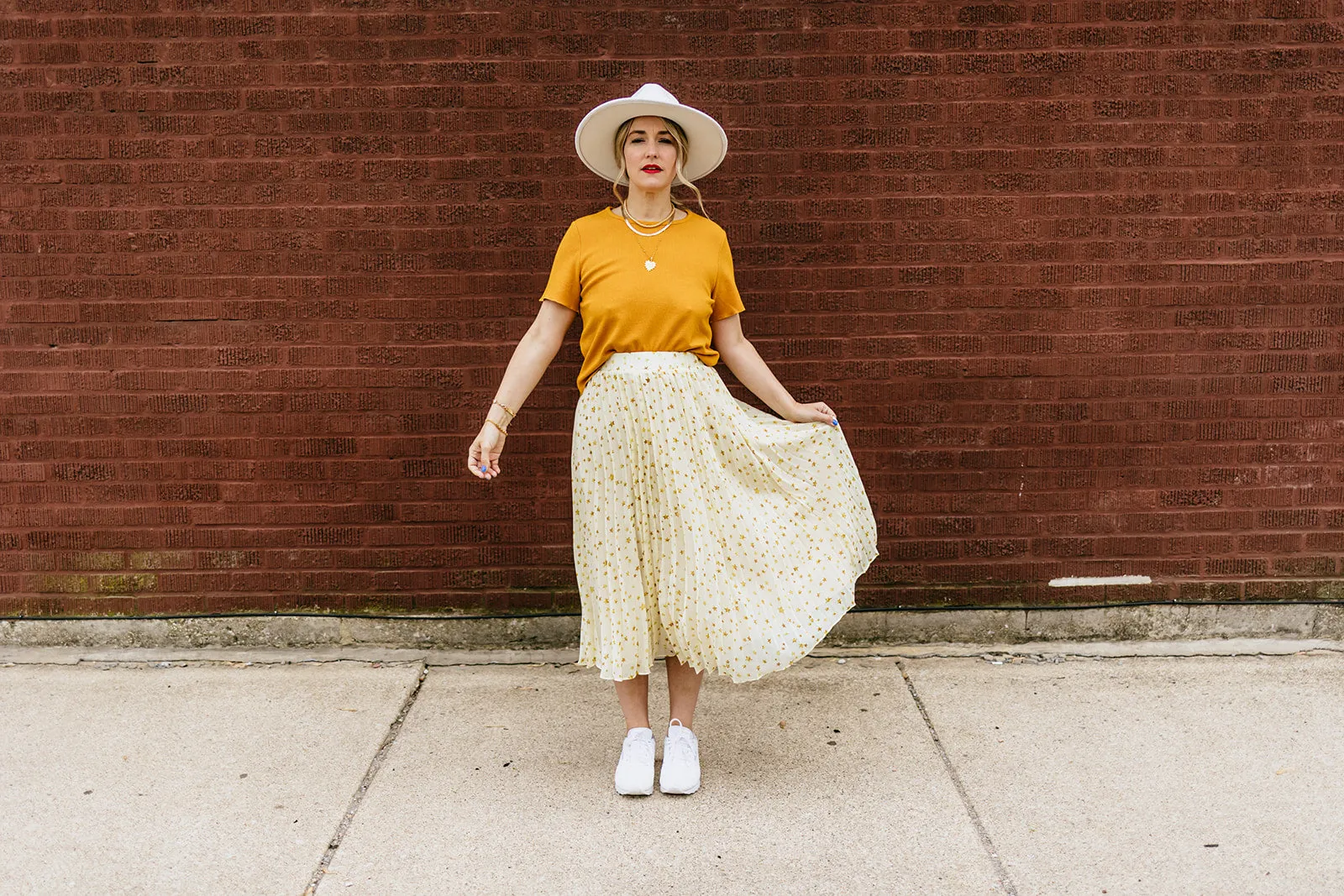 samantha set in mustard
