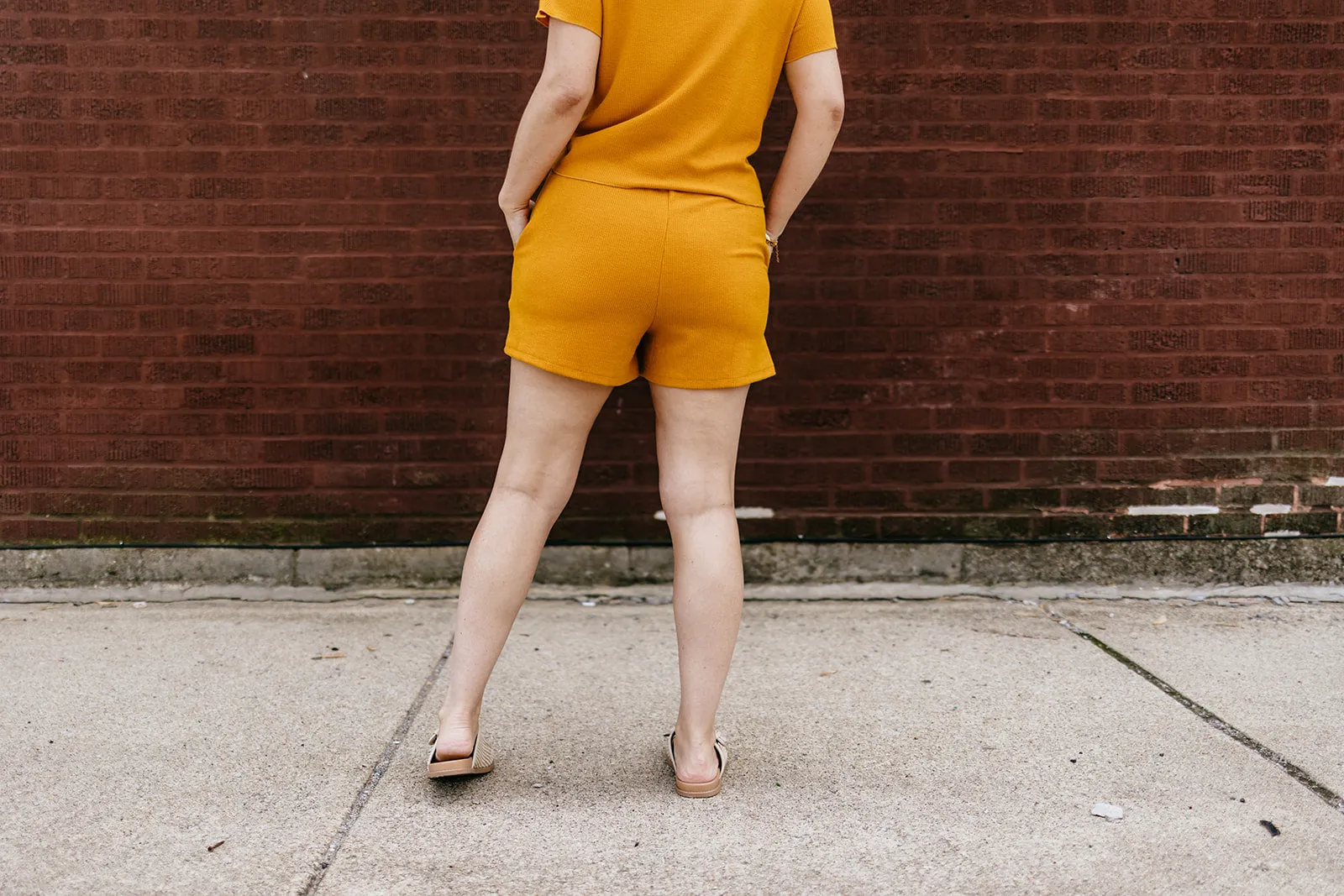 samantha set in mustard