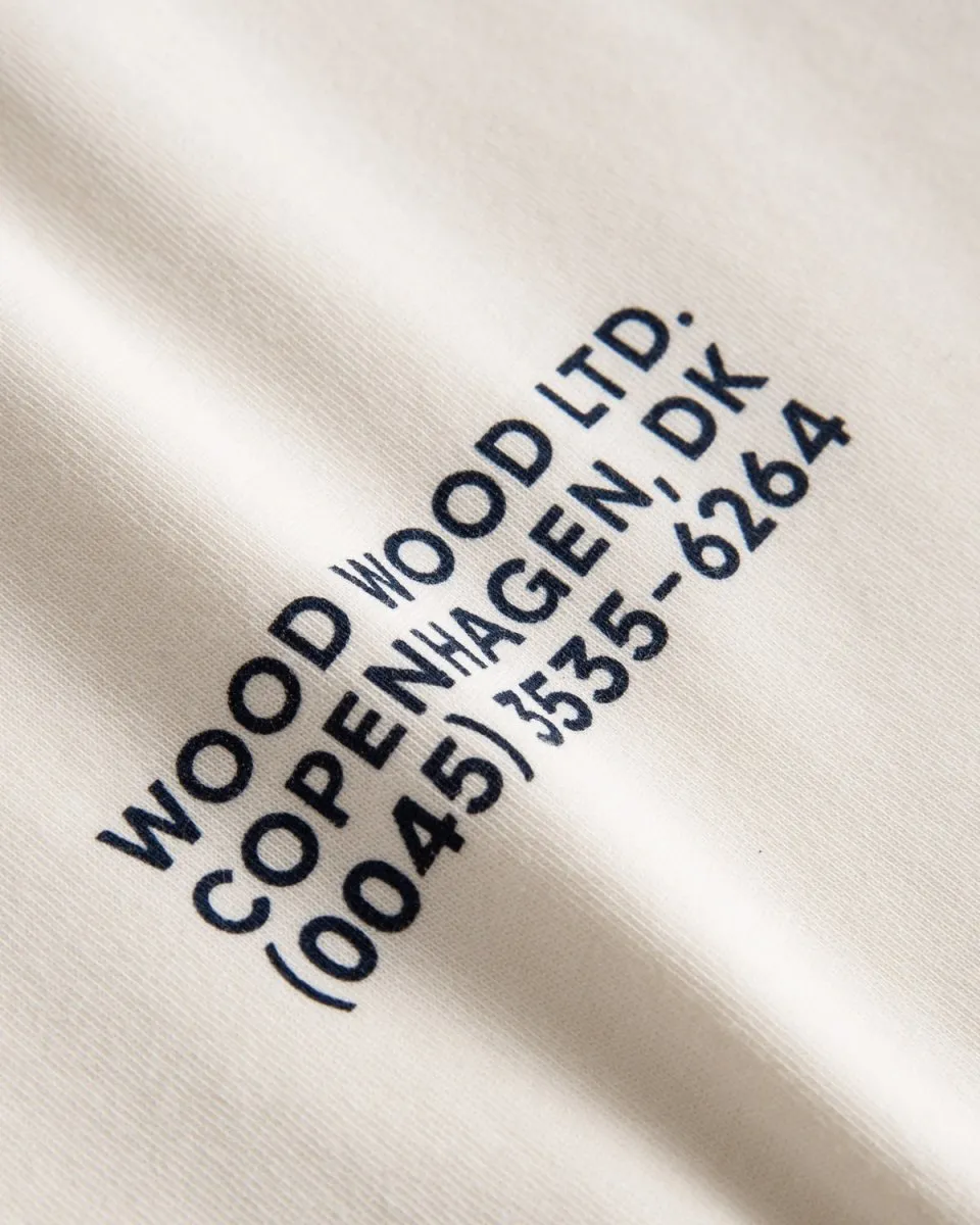Sami info T-shirt -  Off/White
