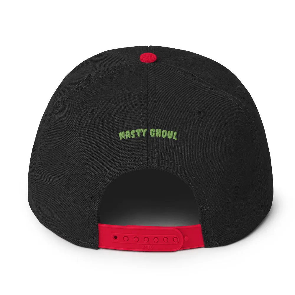 Satan is my Daddy Devil Horns Snapback Hat