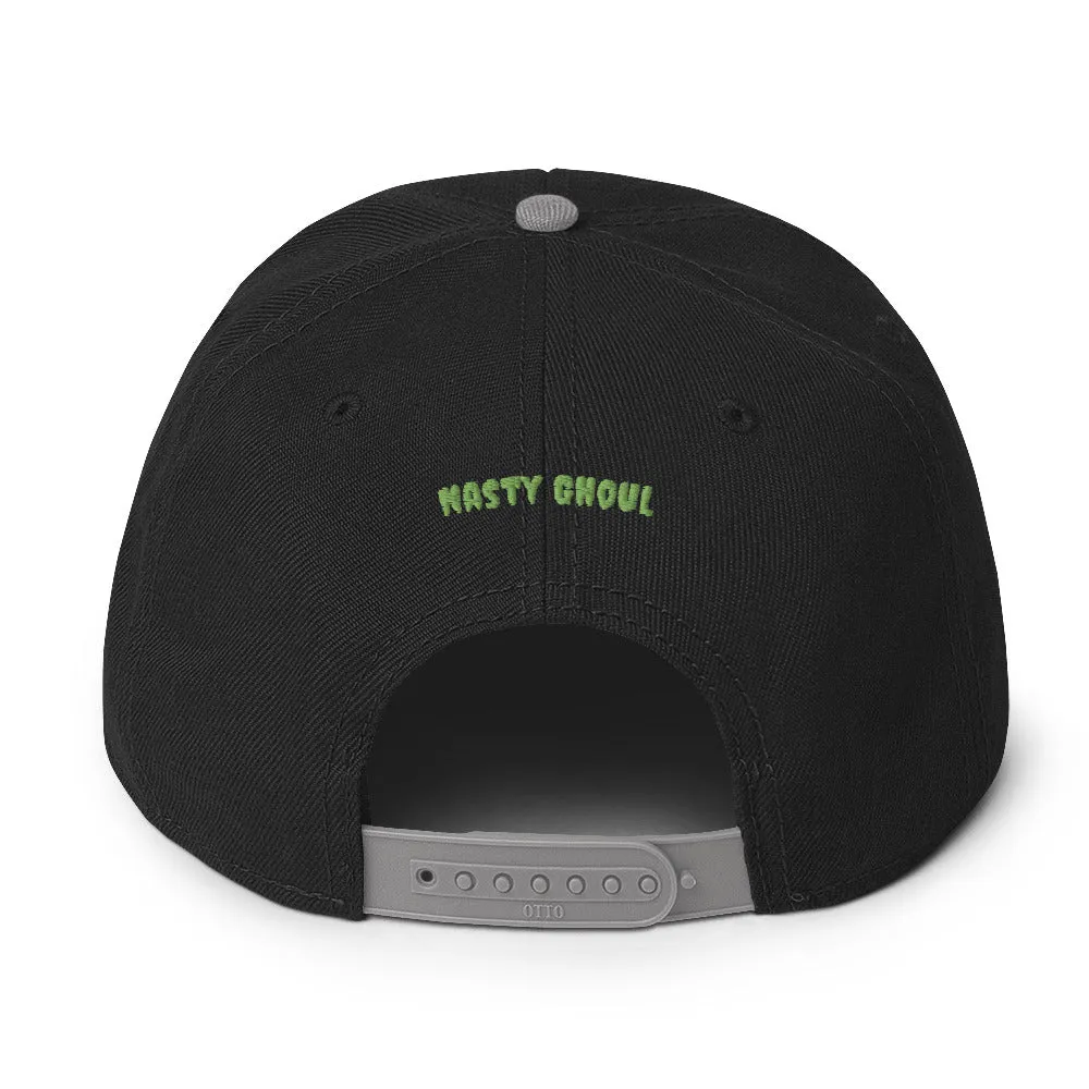 Satan is my Daddy Devil Horns Snapback Hat
