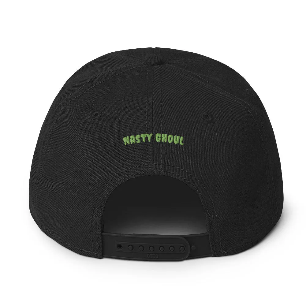 Satan is my Daddy Devil Horns Snapback Hat