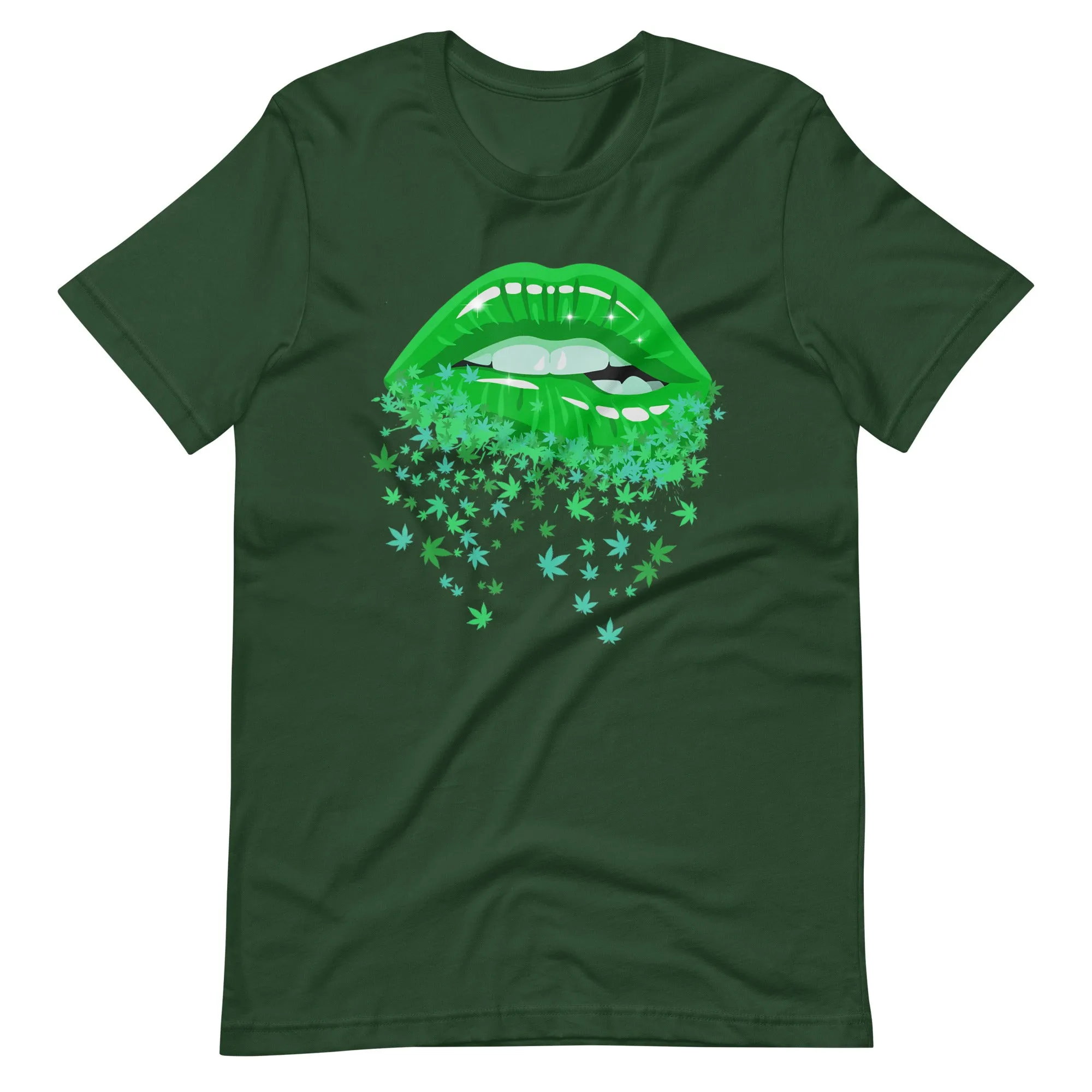 Sexy-Lips-Cannabis- t-shirt