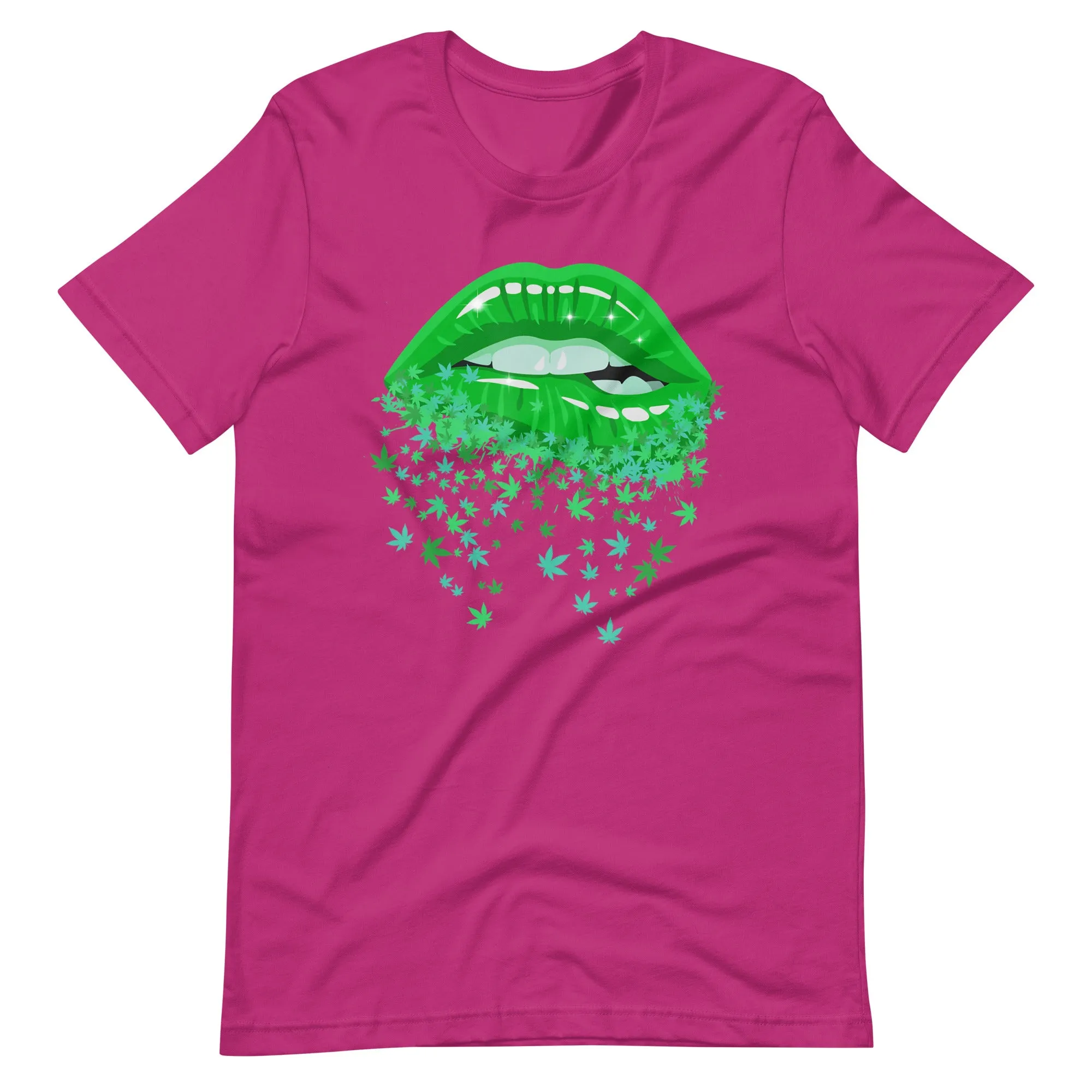 Sexy-Lips-Cannabis- t-shirt