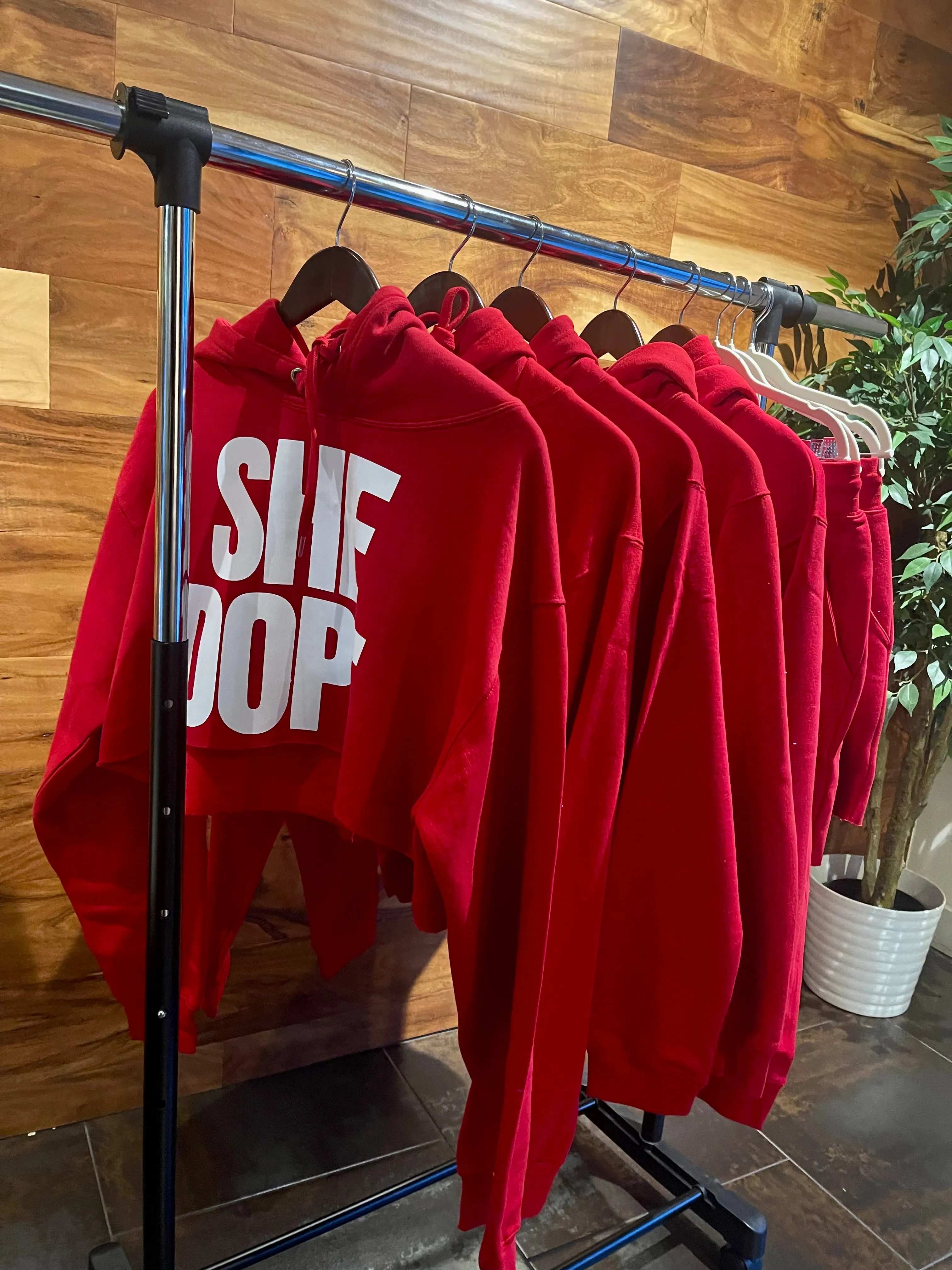 She Dope Red Short Set