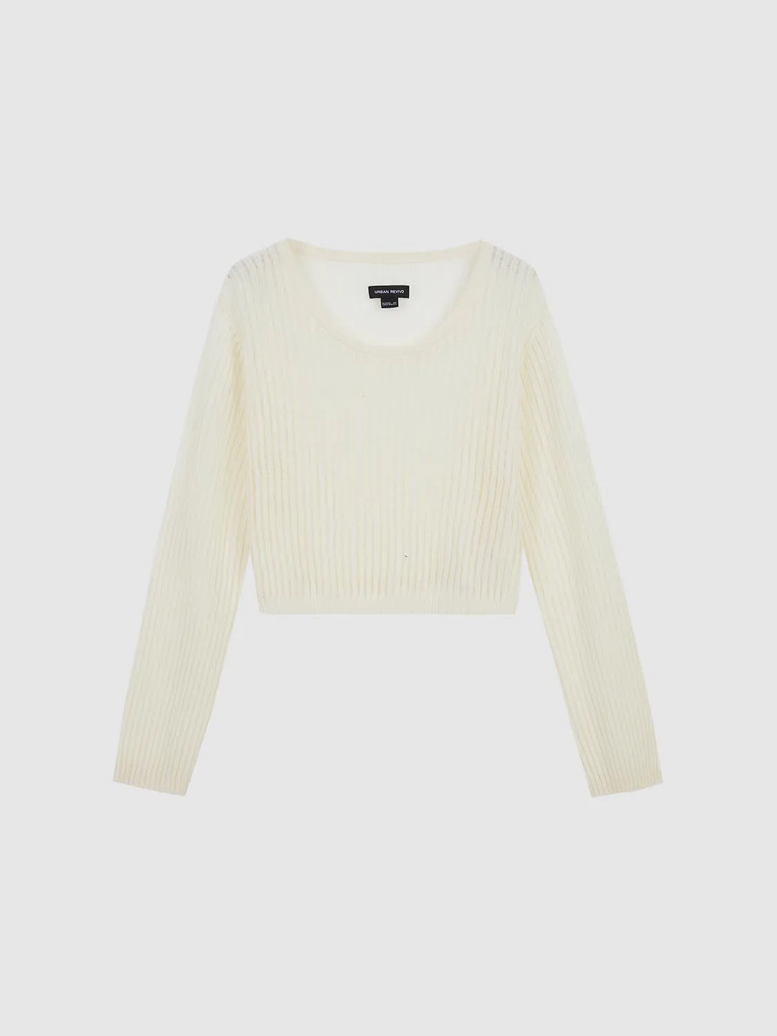 Sheer Knitted T-Shirts