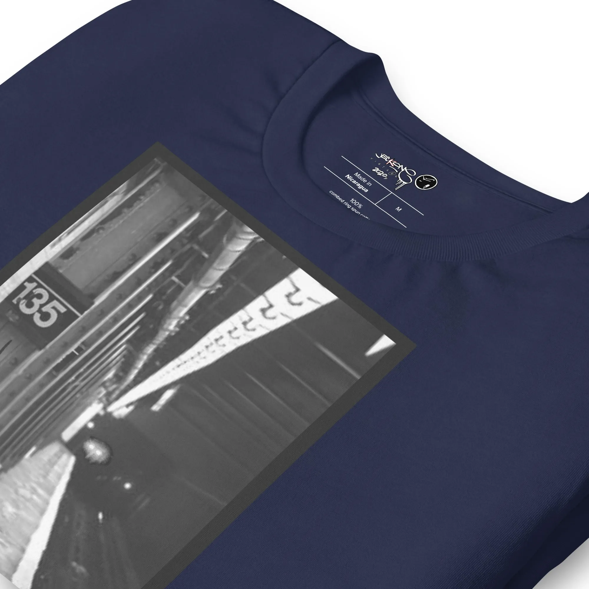 SHORT SLEEVE TEE  (uniSex) :  135th Street 3trainComing -(2020 upgraded classic)
