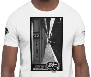 SHORT SLEEVE TEE  (uniSex) :  135th Street 3trainComing -(2020 upgraded classic)