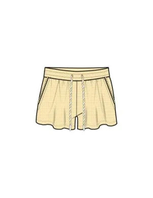 Short Sunshine Fields Yellow