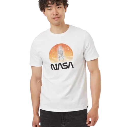 Shuttle Sunset Men's T-Shirt