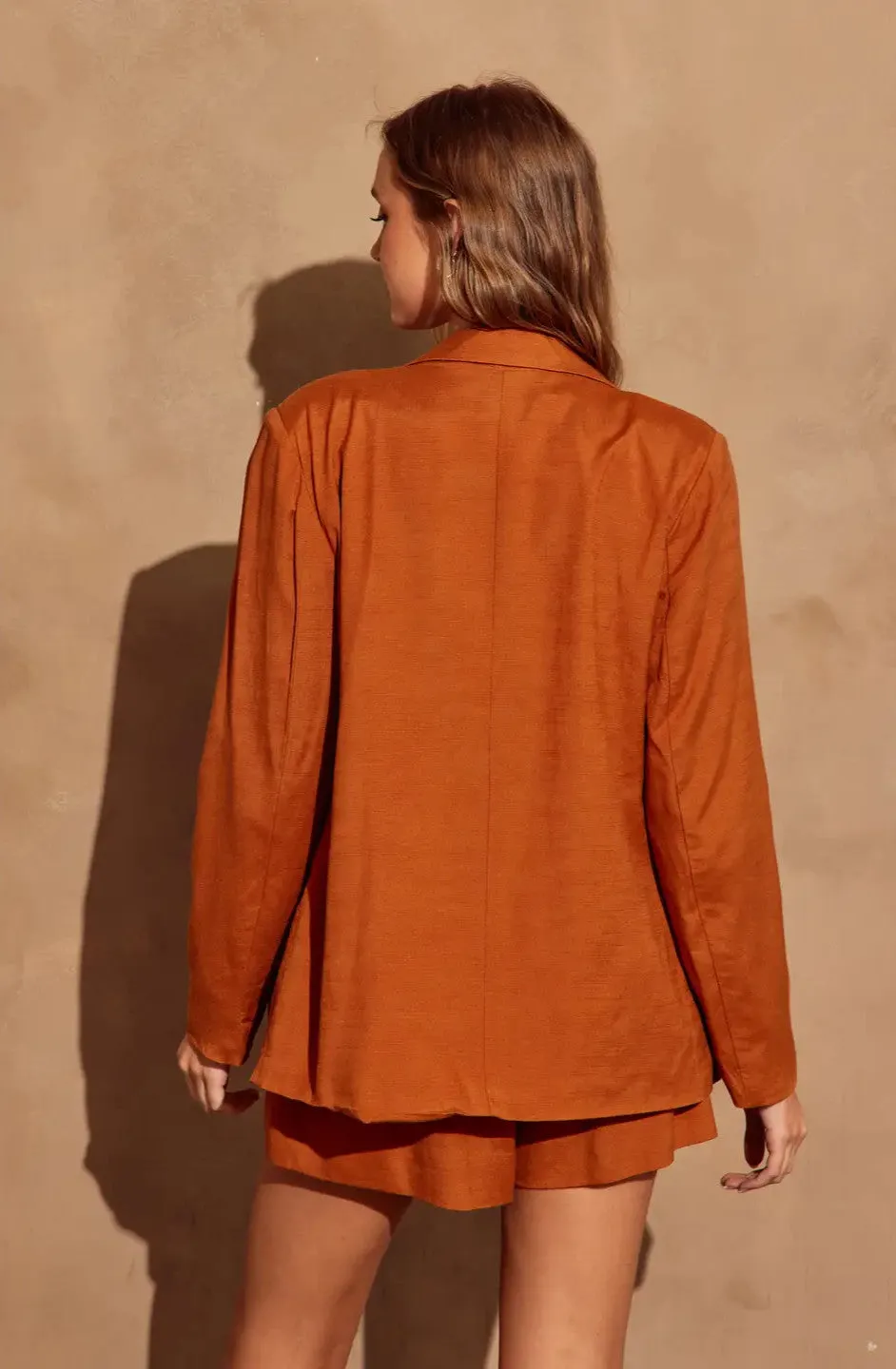 Sienna Linen Blazer