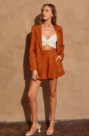 Sienna Linen Blazer