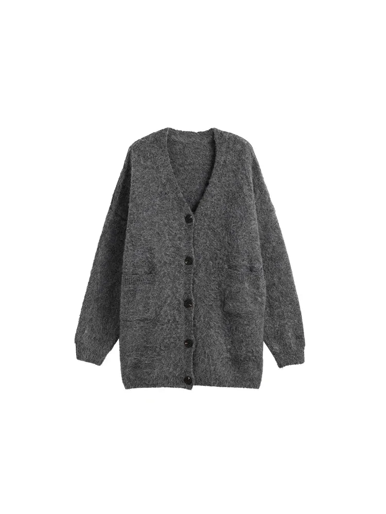 Single Breasted Vintage Sweater