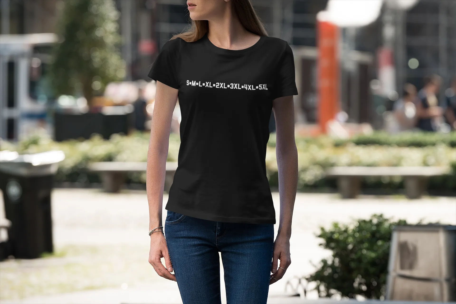 Sizes Adult T-shirt