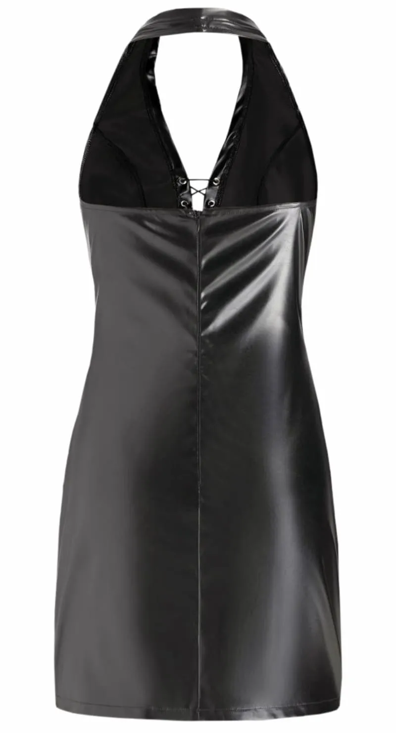 Sizzle Halter Leather Outfit for Women
