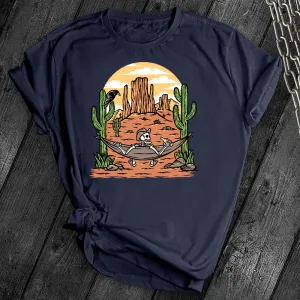 Skeleton Cowboy Desert Tee