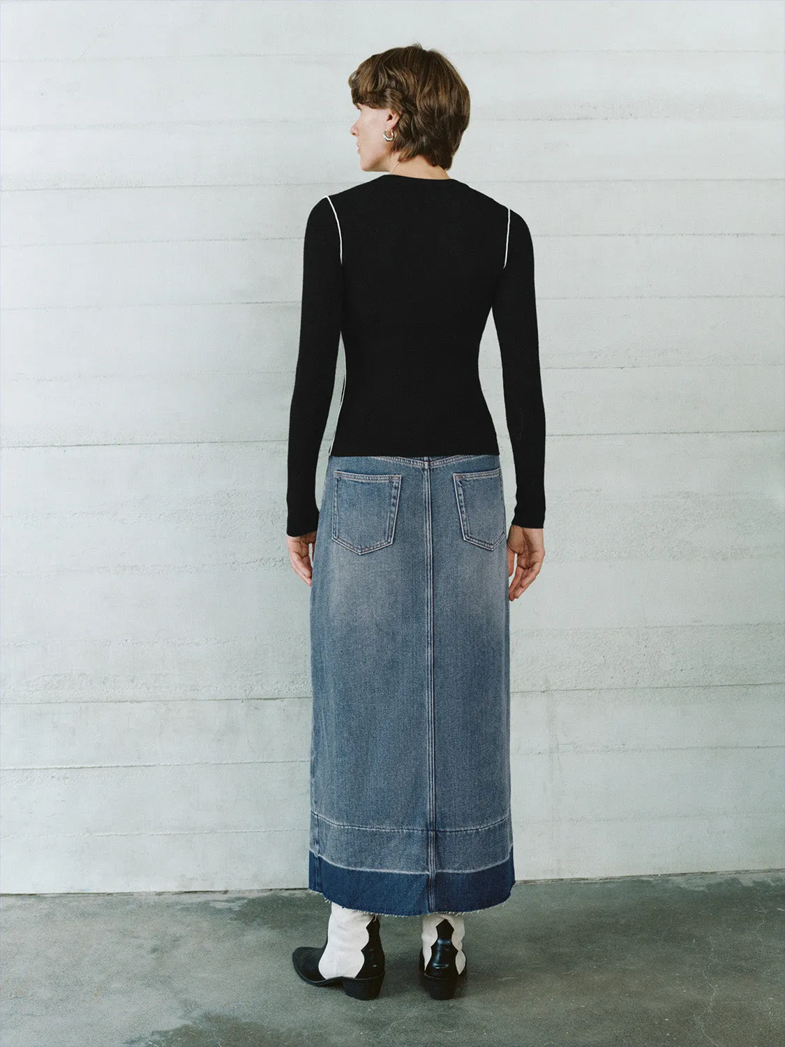 Skinny Knitted T-Shirts