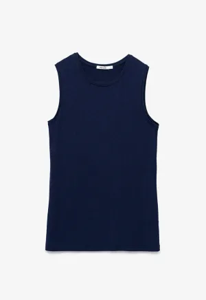 Sleeveless Basic Solid Top