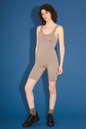 Soft Short Bodysuit in Lamb's Ear
