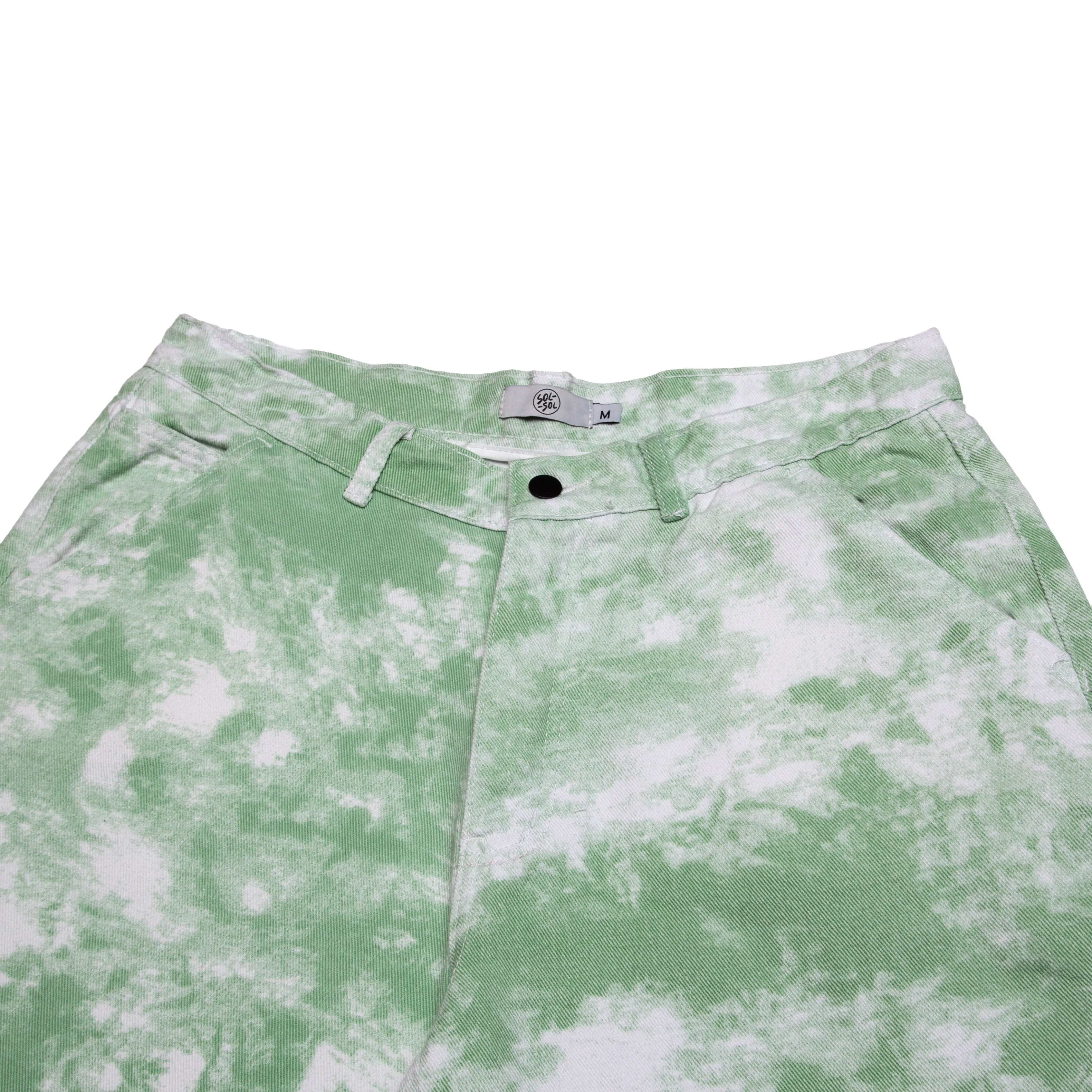 SOL SOL - Carpenter Shorts - Frozen Green