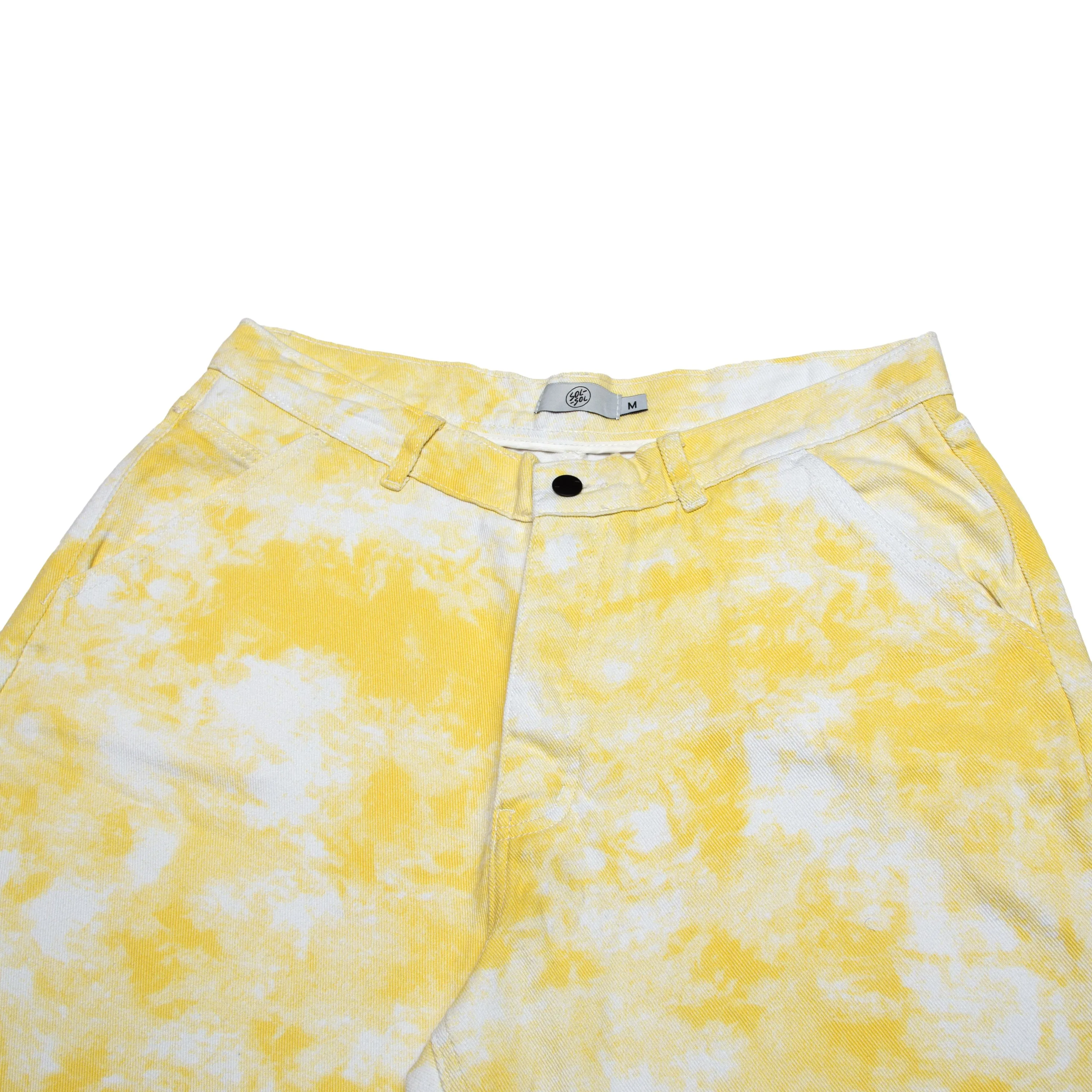 SOL SOL - Carpenter Shorts - Mellow Yellow
