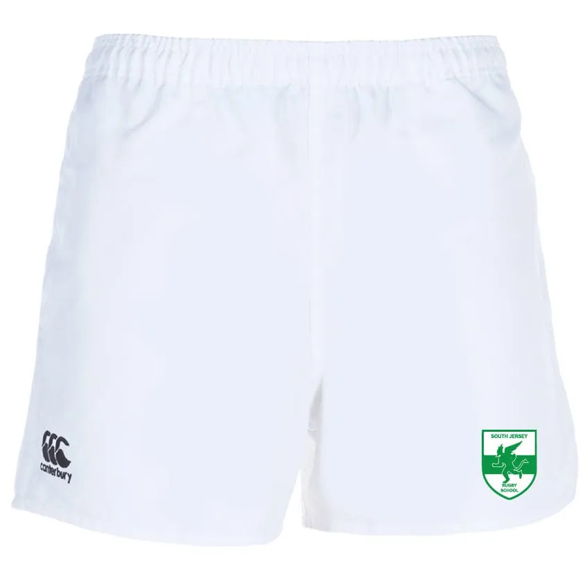 South Jersey Rugby School Professional Polyester Rugby Short by Canterbury
