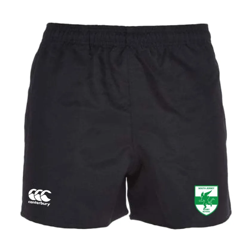 South Jersey Rugby School Professional Polyester Rugby Short by Canterbury