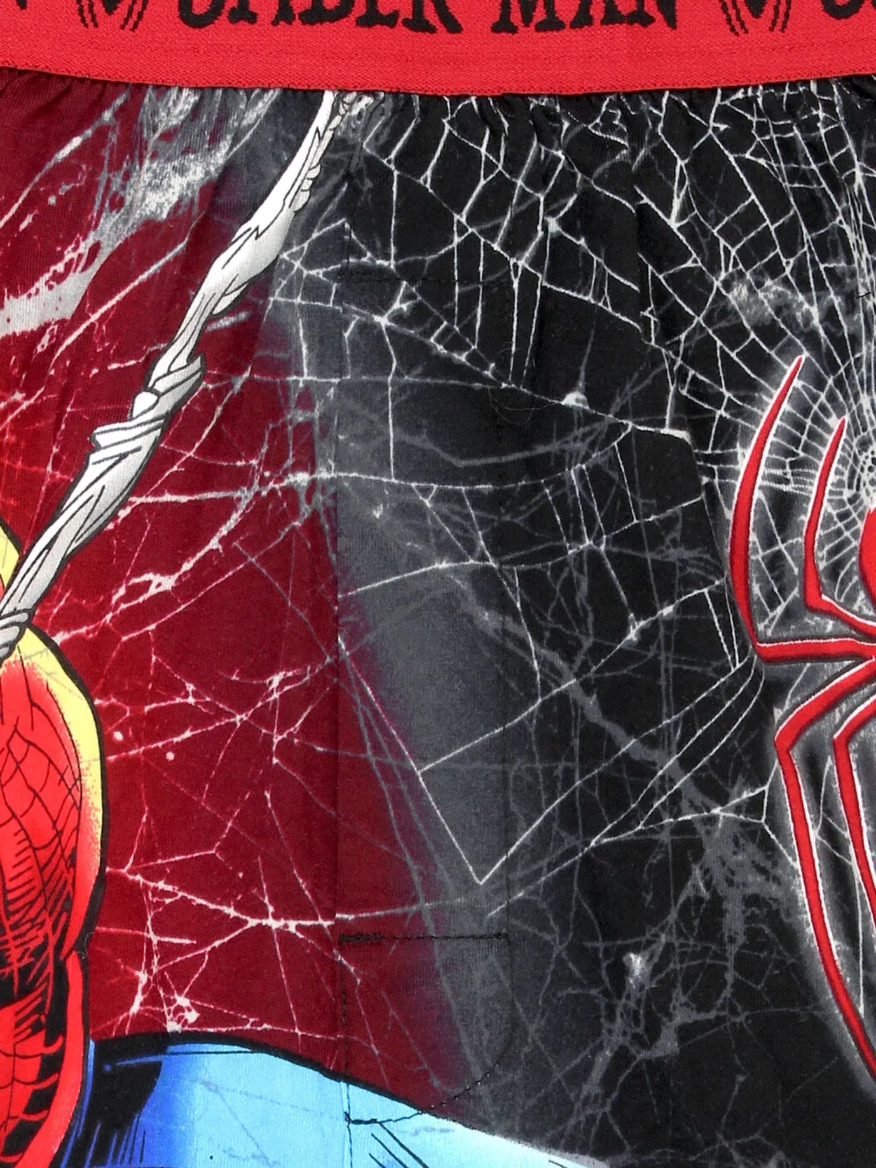 Spider-Man Web Comic Style Boxer Shorts