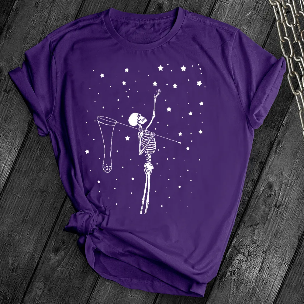 Stars and Skull Skeleton Tee