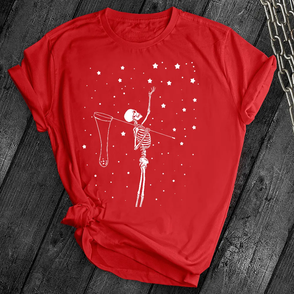 Stars and Skull Skeleton Tee