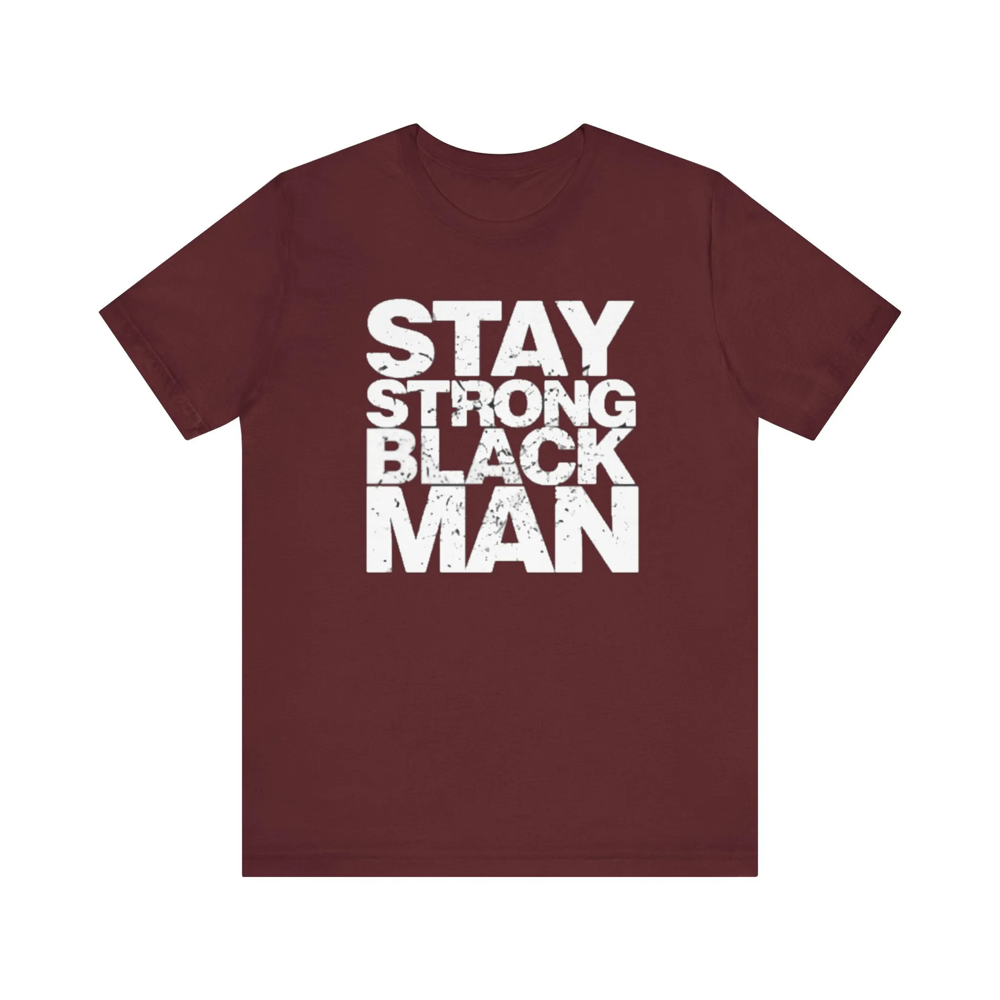 Stay Strong Black Man: Kings' Jersey Short Sleeve Tee
