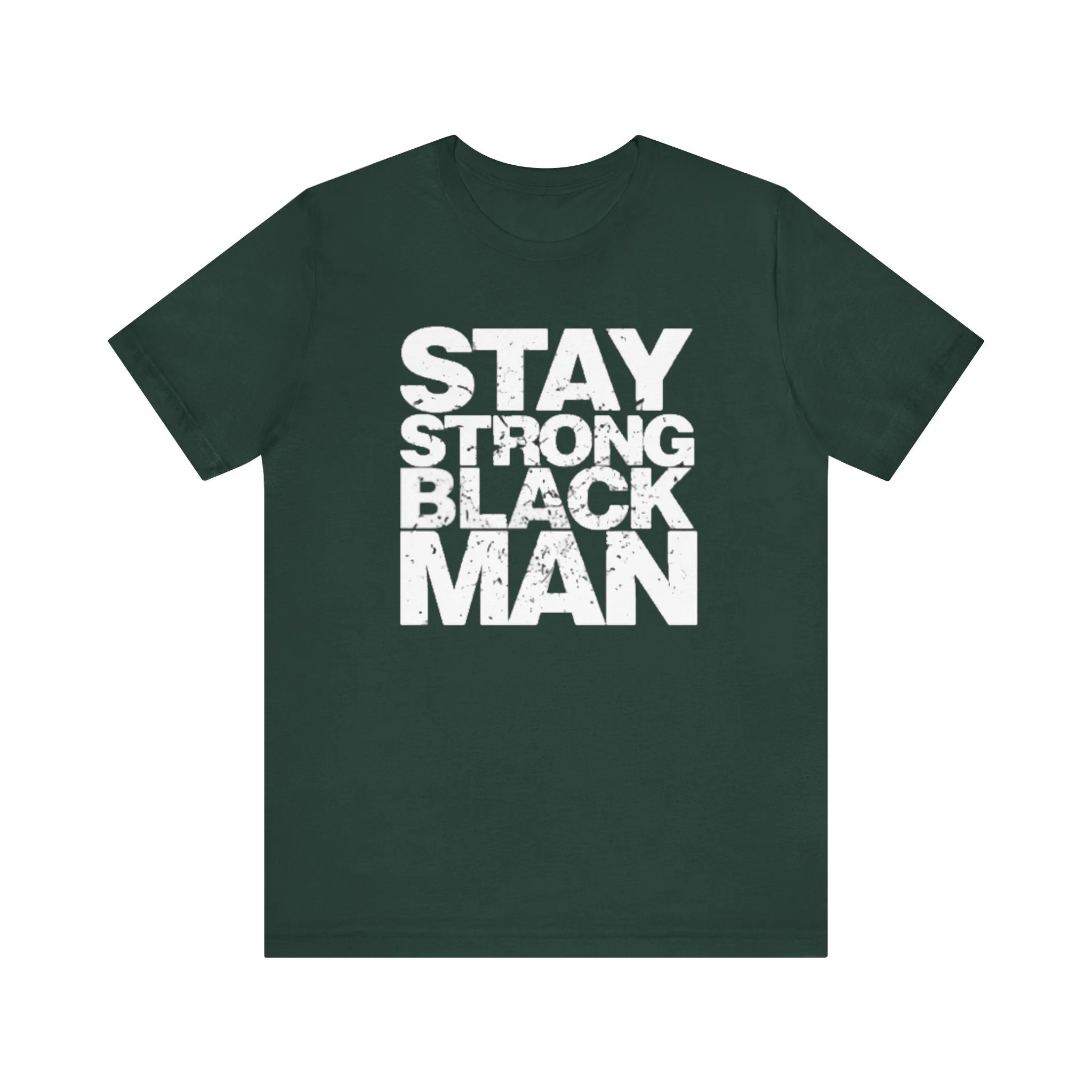 Stay Strong Black Man: Kings' Jersey Short Sleeve Tee