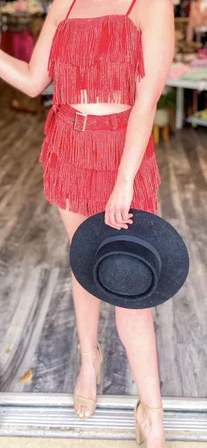 Steal the Show Shorts - Red