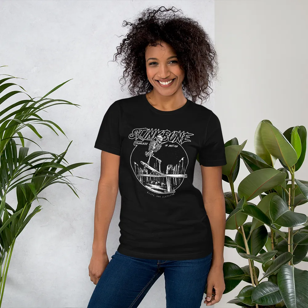StinkBone Grinder Short-Sleeve Guys and Gals T-Shirt