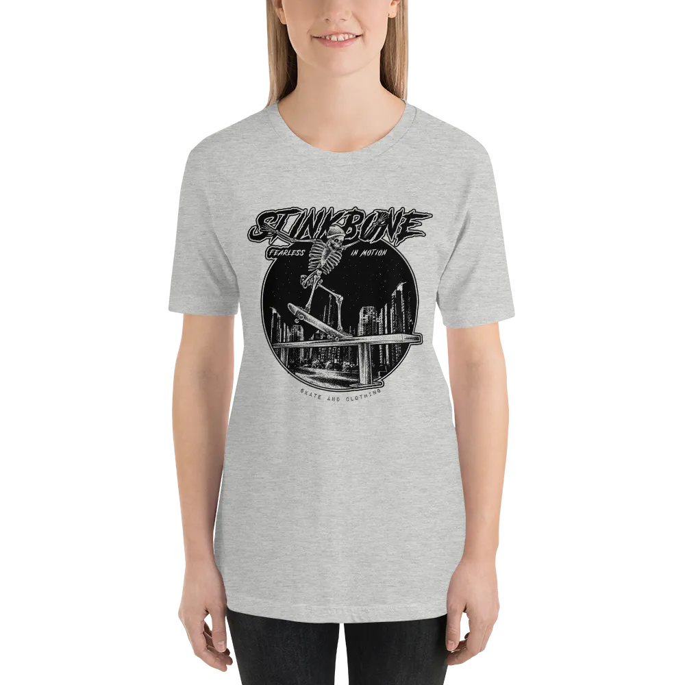 StinkBone Grinder Short-Sleeve Guys and Gals T-Shirt