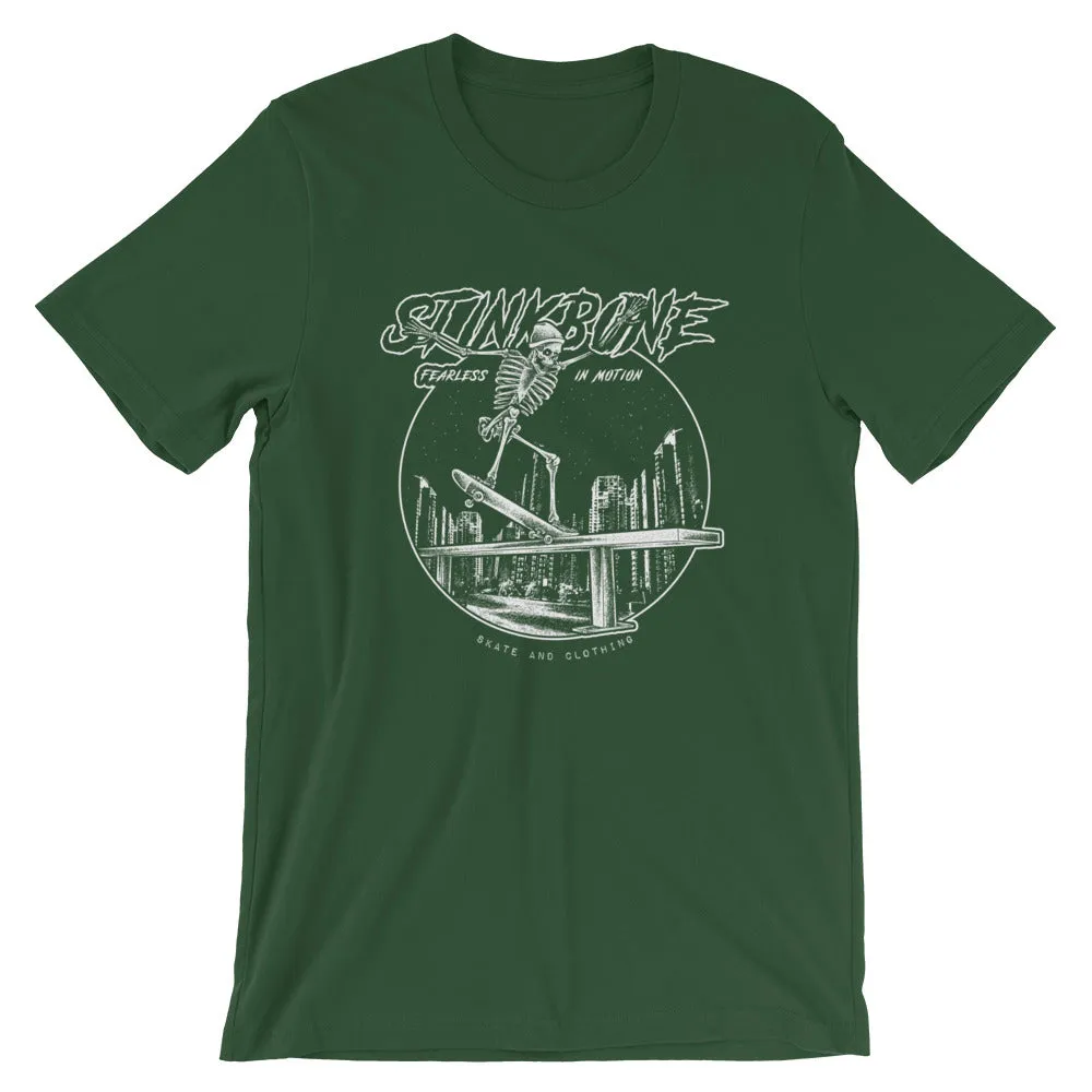 StinkBone Grinder Short-Sleeve Guys and Gals T-Shirt