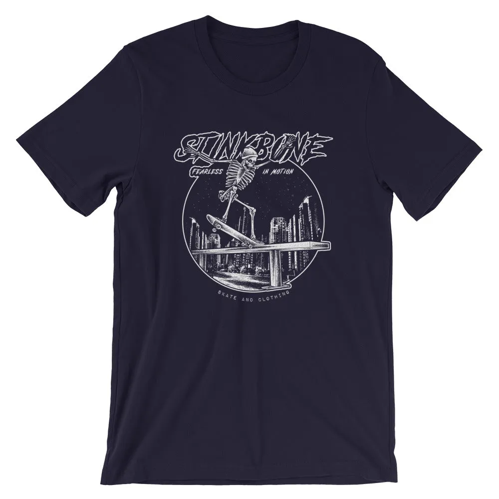 StinkBone Grinder Short-Sleeve Guys and Gals T-Shirt
