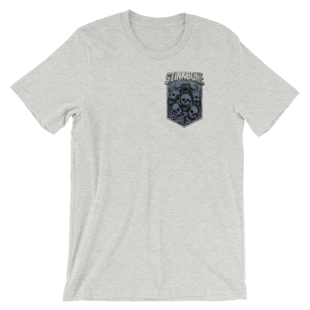 StinkBone Screaming Skulls Mens Short-Sleeve T-Shirt