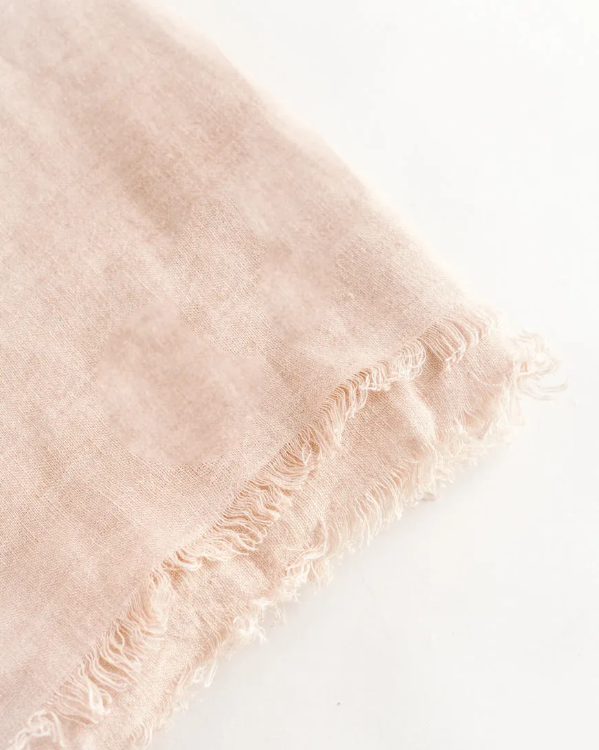 Stone Washed Linen Blanket Handcrafted