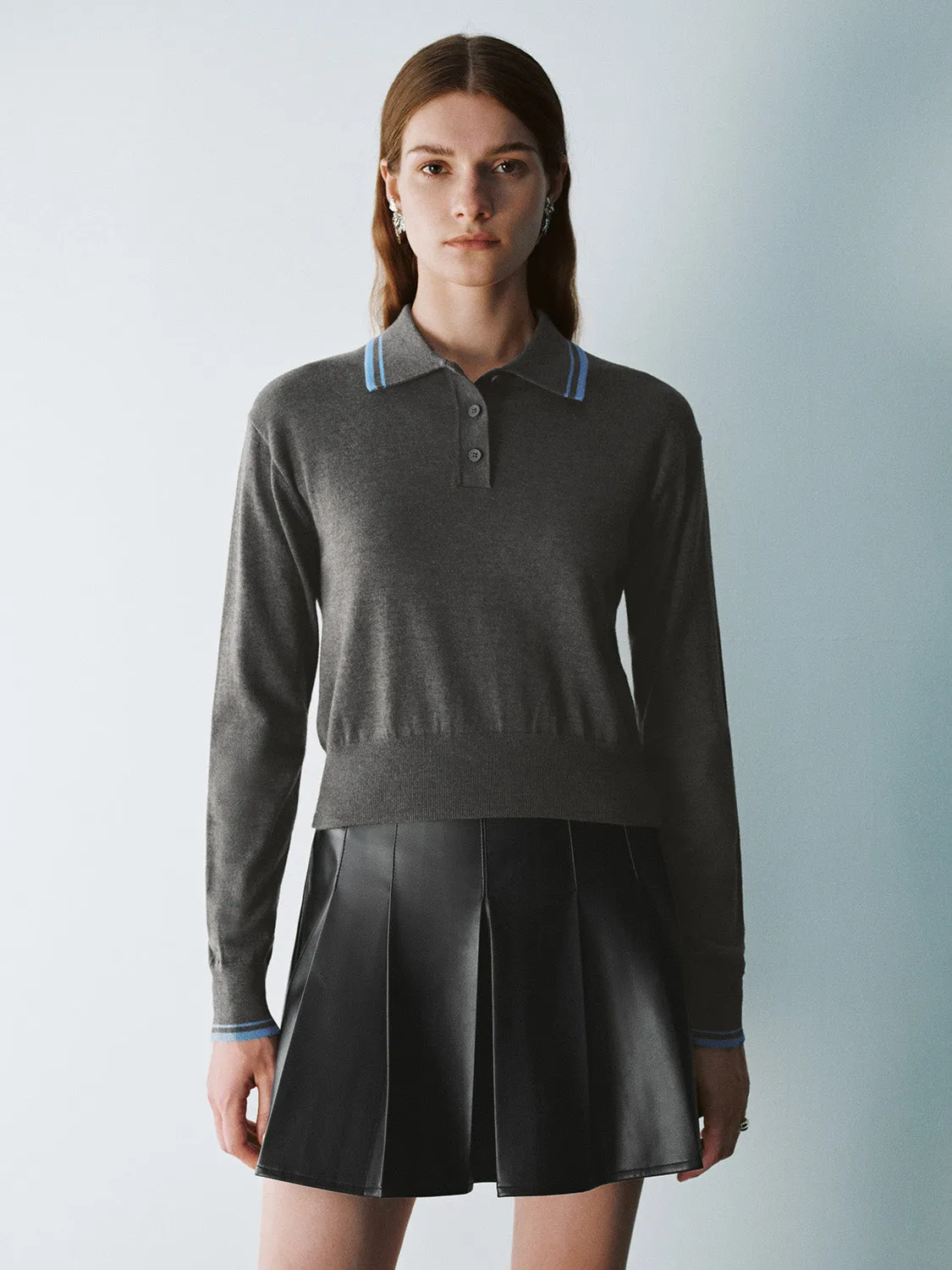 Straight Knitted T-Shirts