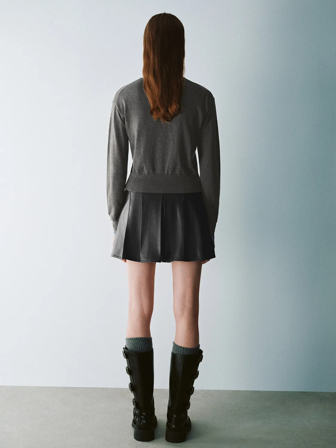 Straight Knitted T-Shirts