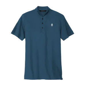 Stretch Pique Henley
