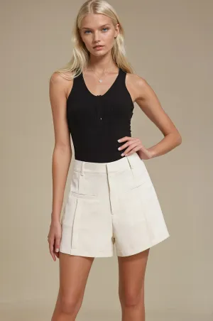 STRUCTURED DRESS SHORTS W2449PIA