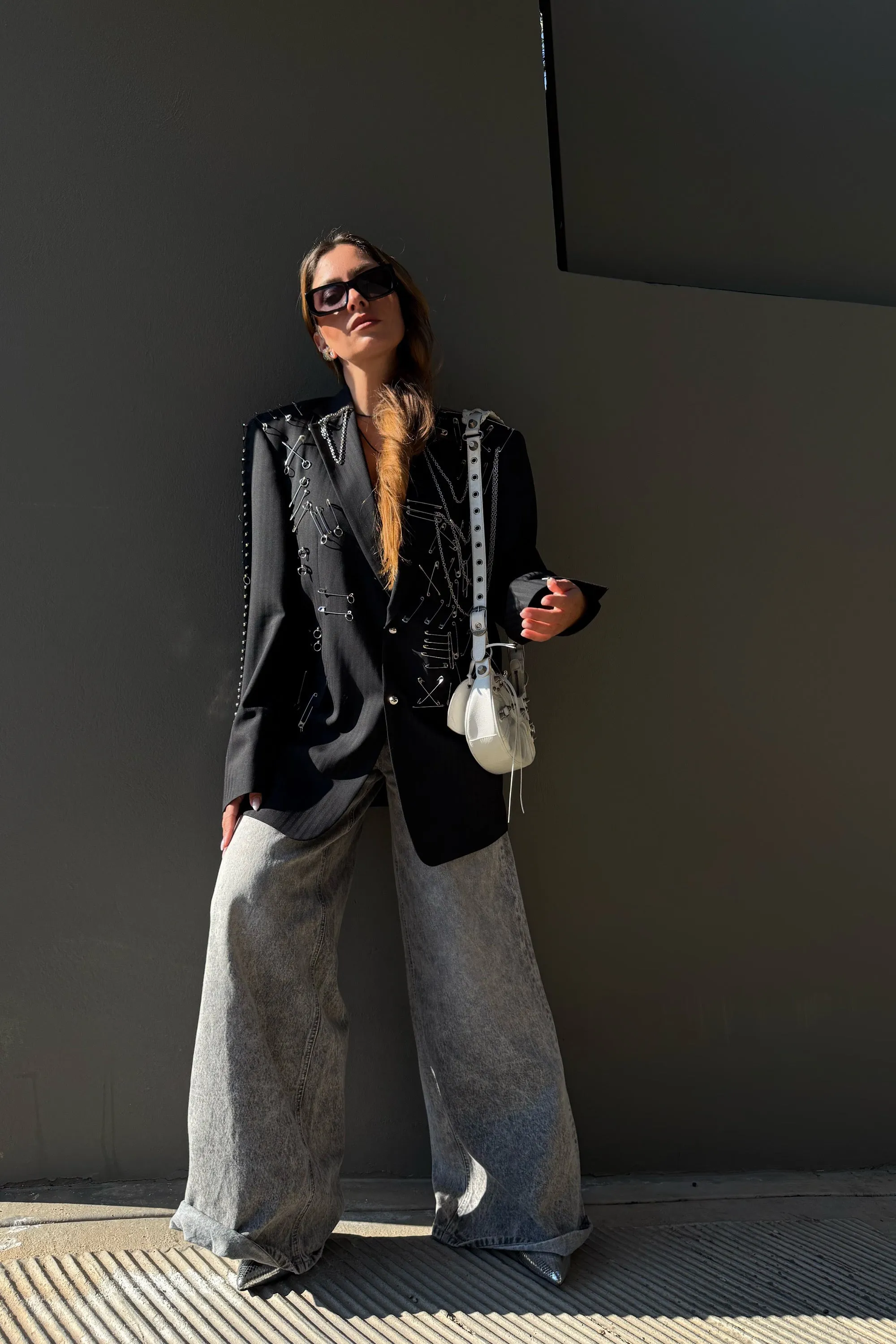 ST.STEEL PINS & CHAINS BLAZER