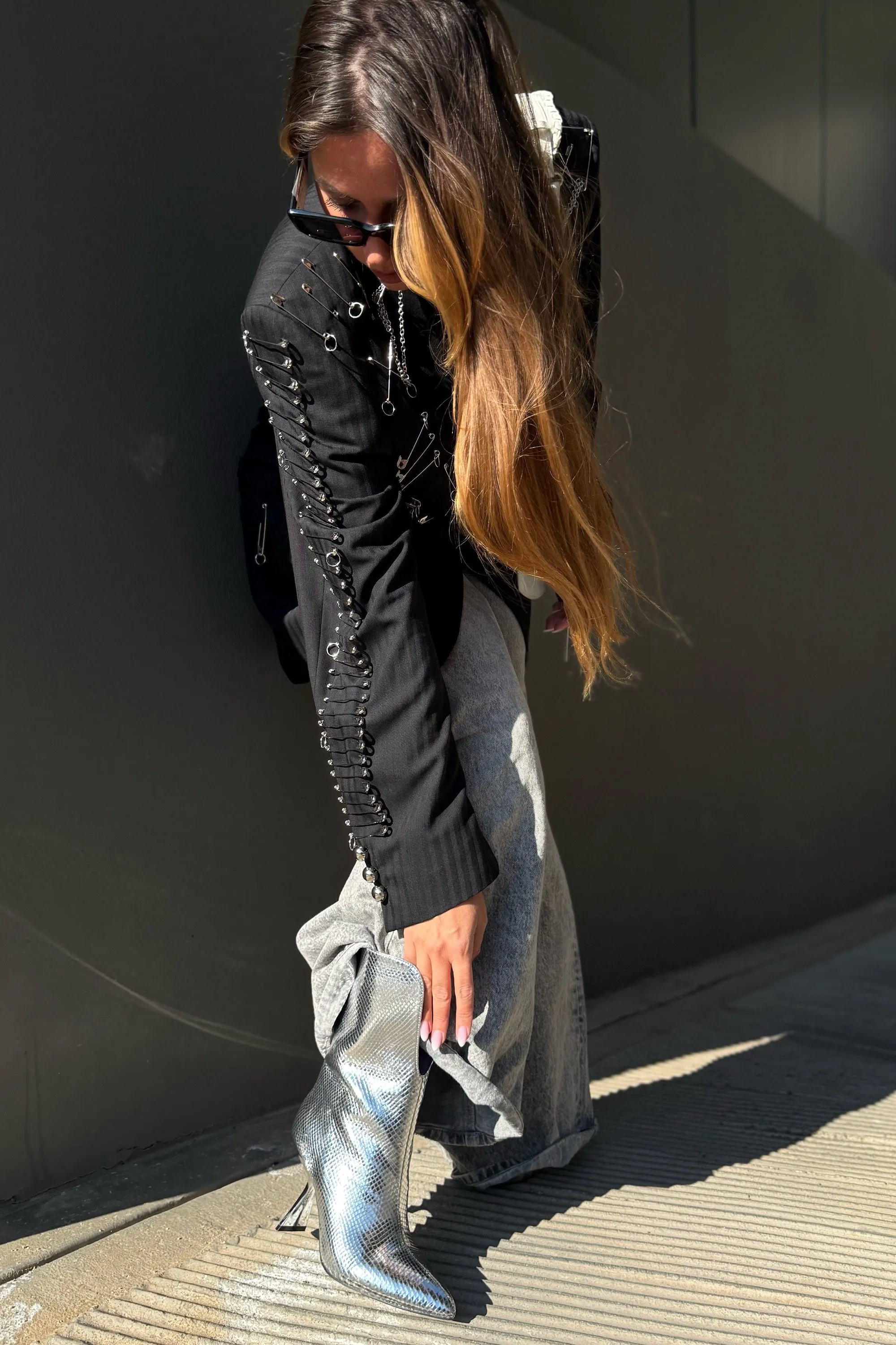 ST.STEEL PINS & CHAINS BLAZER