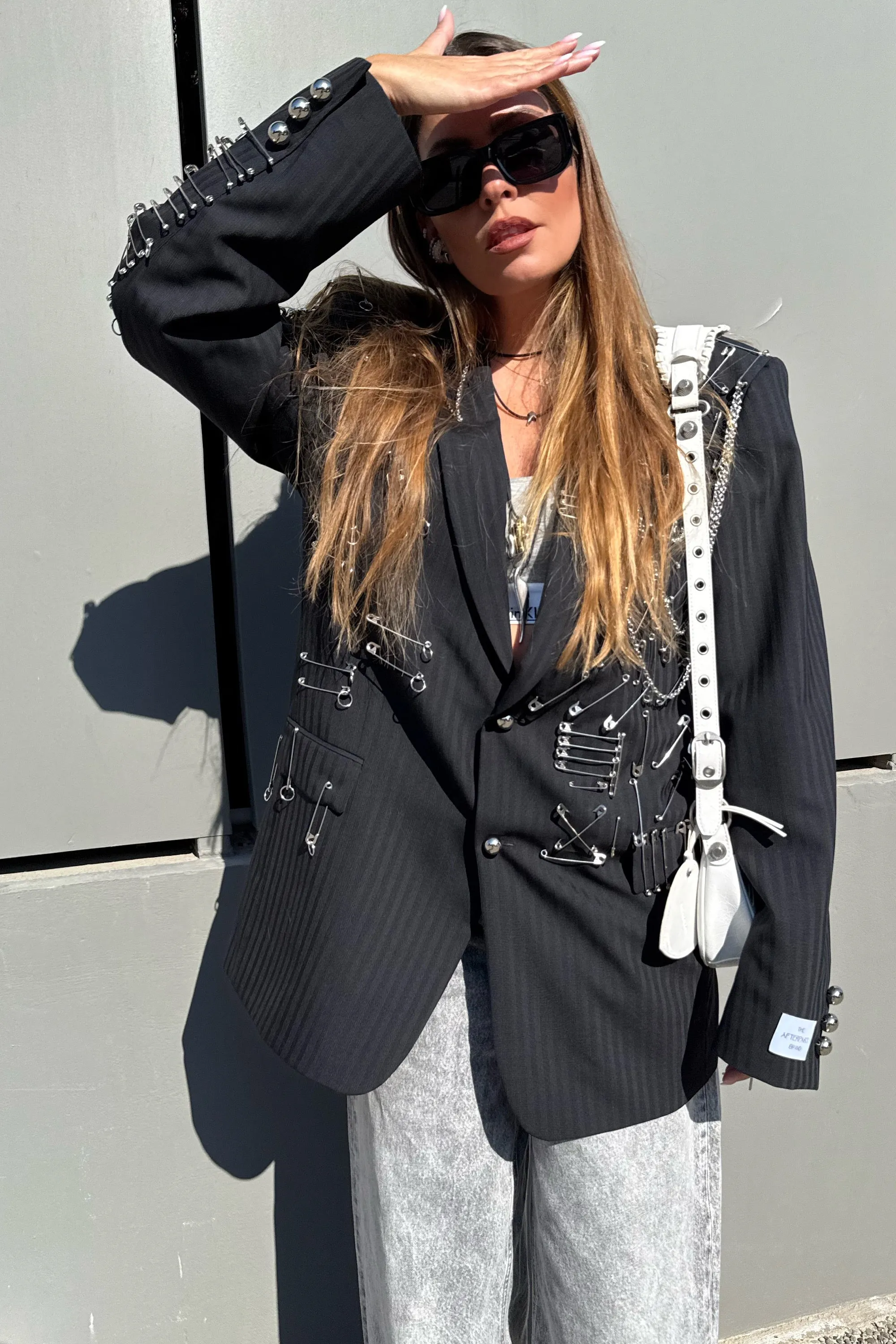 ST.STEEL PINS & CHAINS BLAZER