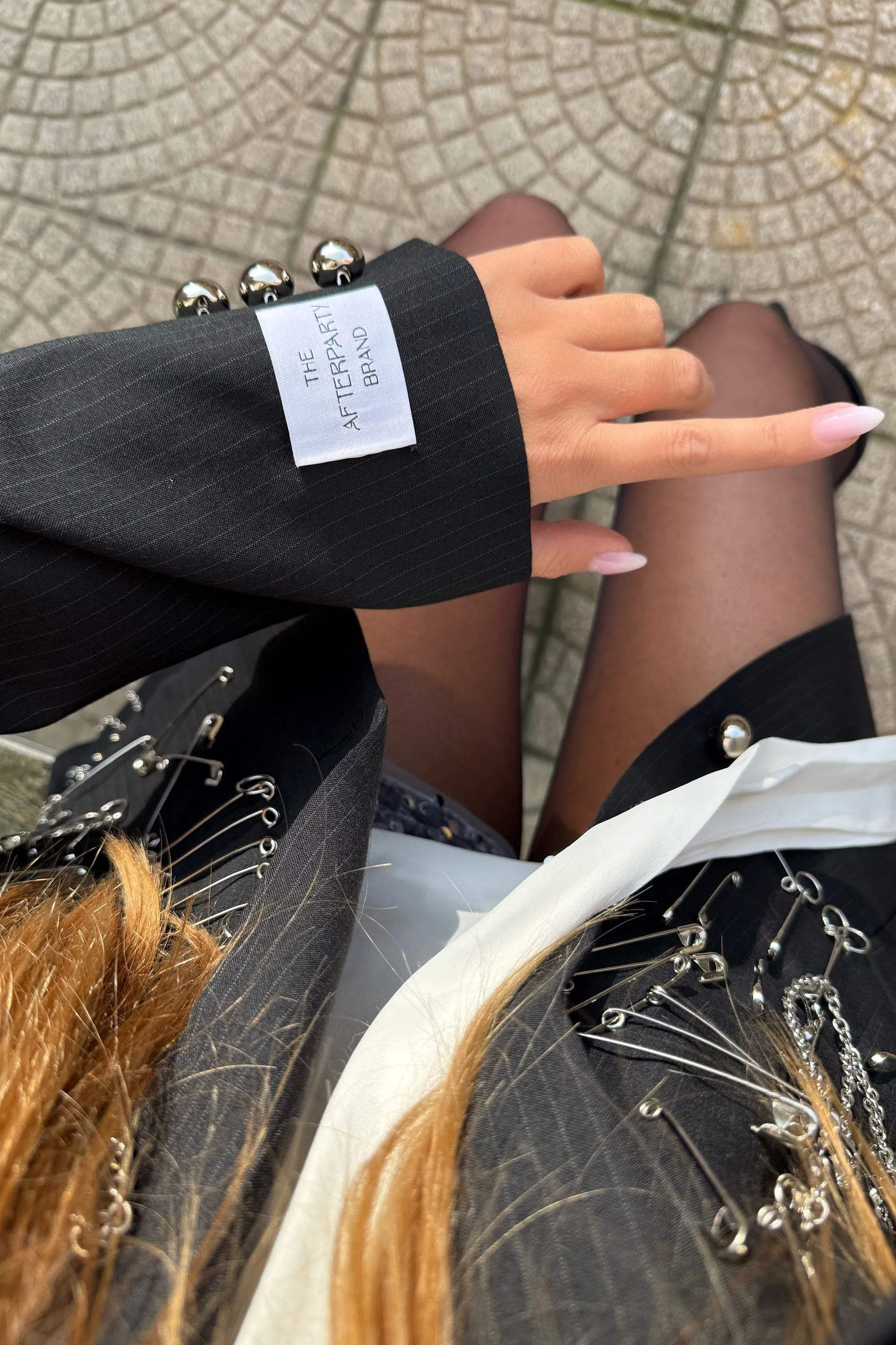 ST.STEEL PINS & CHAINS BLAZER