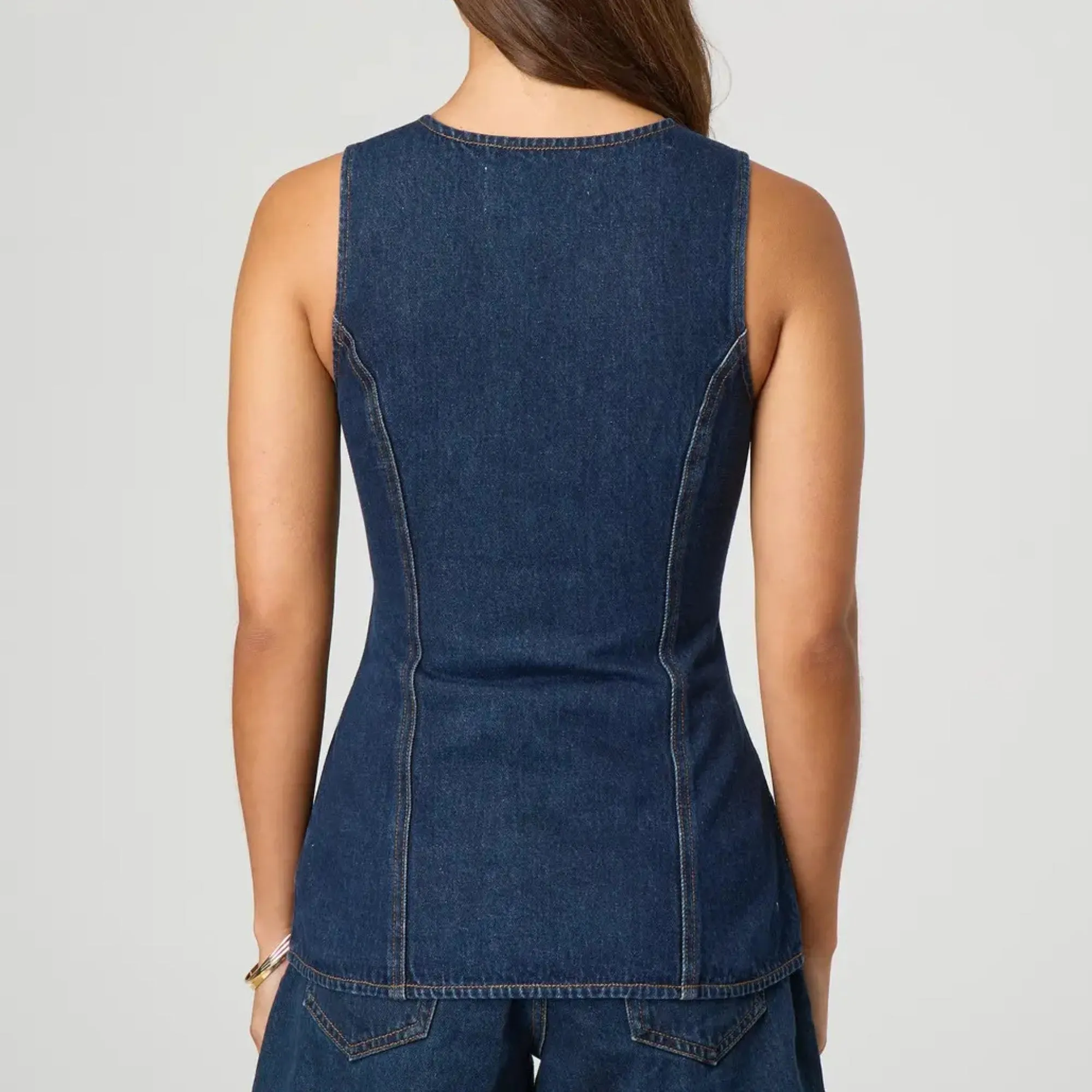 Summer Bloom Denim Set